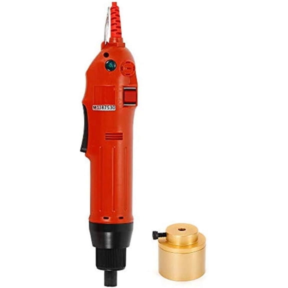 Bottle Capper Machine, 110V Handheld Electric Bottle Sealing Capping Machine Beer Bottle Screw Capper for Diameter 10-30 mm