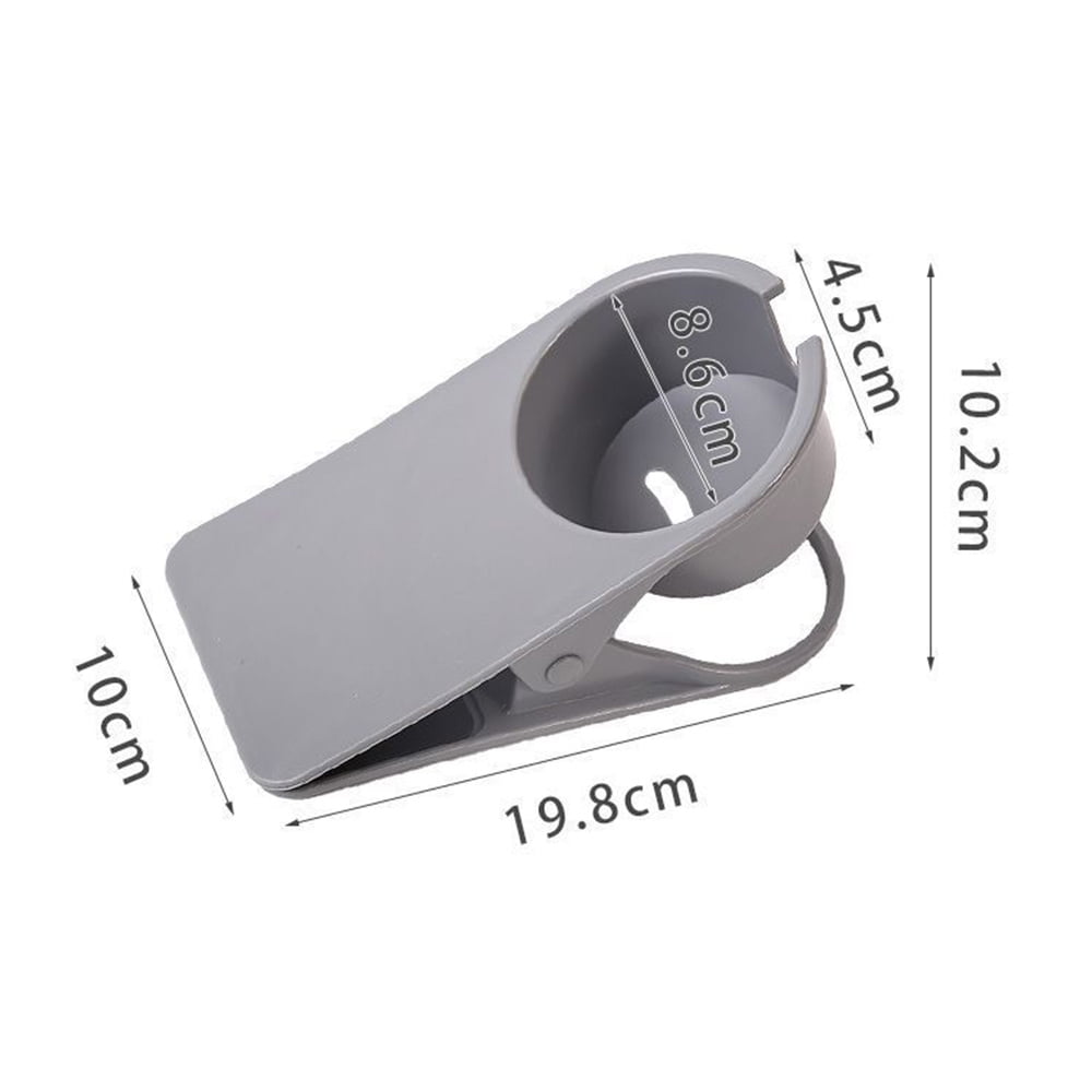 Bottle Clamp At The Table Simple Plastic Clamp Sturdy Cup Holder