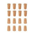 thumbnail image 1 of Bottle Corks Set for Craft and Replacement – Soft Wood Tapered Stoppers for Leakproof Sealing in Making and Beverage Projects 16-Pack Wooden Corks 067 x 091 x 098 Inch 16PCS, 1 of 8