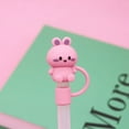 thumbnail image 1 of Bottle Creative Splash Proof Drinkware Dust-proof Reusable Silicone Straw Plug Straw Tips Cover Cup Accessories Drinking Dust Cap STYLE 2, 1 of 8