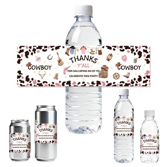 Bottle Label Adhesive Stickers Rectangle Mixed Shapes 216x64mm DIY