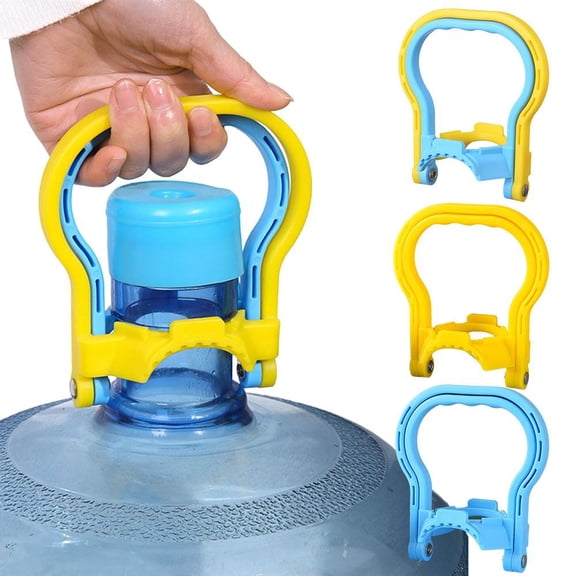 Bottle Lifter Handle, Heavy Duty Gallon Jug Carrier with Comfort Grip, Portable Water Container Lifting Tool for 3-5 Gallon Jugs