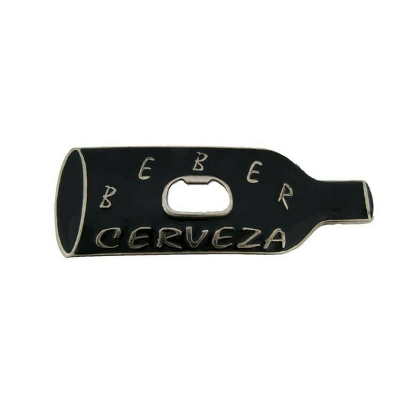 Bottle Opener Belt Buckle Cerveza Text Men Women New Western Texas Style Cowboy