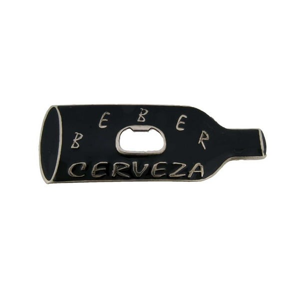 Bottle Opener Bottle Belt Buckle Black Silver Bar Joke Unisex Costume Metal Fashion Men Women