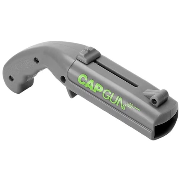 Bottle Opener with Cap Launcher,Funny Shooting Gun Creative Opener for Family Gatherings Party Games Bar Outdoor BBQ,Cool Gifts for Birthday Christmas Father's Day (1,Grey)