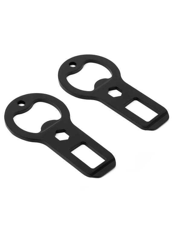 Bottle Opener Keychain, Small Beer Opener, Stainless Steel Flat Key Chain Bottles Openers for Bartender, Metal Portable Bar Keys for Bartender Bar Restaurant, 2 Pcs, 2.99x1.5"