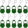 thumbnail image 1 of Bottle Opener & LED Keychains Set of 10, Bulk Pack - Perfect for Tradeshows, Party Favors, Other Events - Green, 1 of 5