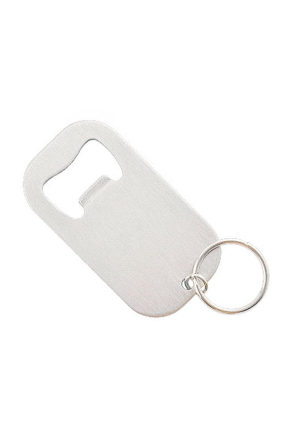 Bottle Opener, Ongmies Stainless Steel Flat Beer Keychain Sturdy and to Send to Friends Light and Easy to Carry Suitable for All Beer Bottle Caps, Bottle&Can Openers, 1X Keychain Bottle Opener