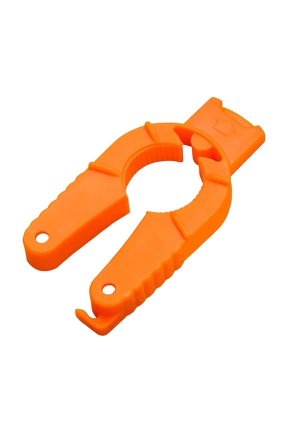 Bottle Opener | Plastic Beer & Can Opener Keychain | Orange Color | 1-Pack | Kitchen, Bar, Party & Outdoor Use