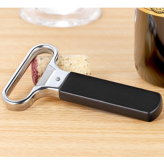 Bottle Opener Power Tool Multitool, Two Prong Wine Cork Puller, Aluminum Alloy Kitchen Gadget for Wine Bottles and Jars