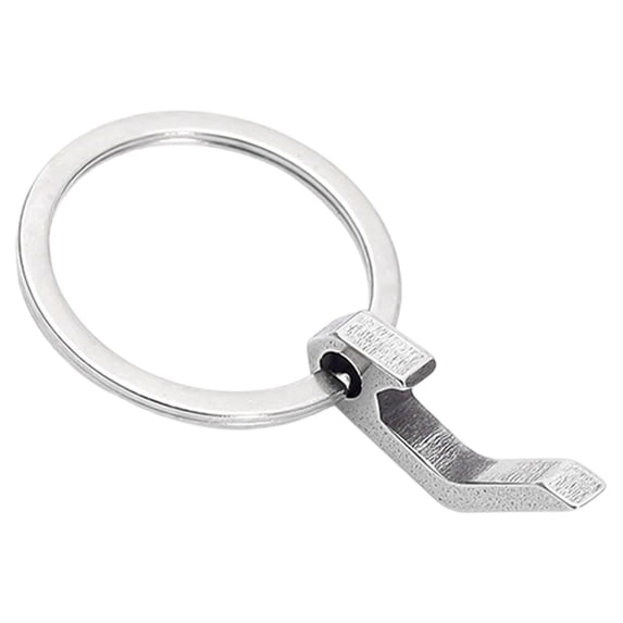 Bottle Opener,Small Lightweight Keychain Bottle Opener Can Opener With Stainless Steel Key Ring,Key Chain Bottle Opener,Rust-Proof And Durable Mini Opener Tool For Keychain,Camping,Travel,Home,1PC