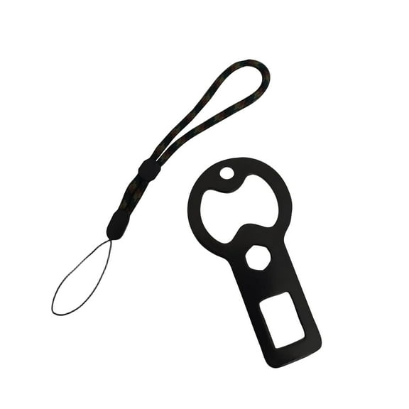 Bottle Opener With Lanyard, Portable Seat Metal Bottle Opener For Bartenders, Bars, Kitchens, Outdoor, Restaurants
