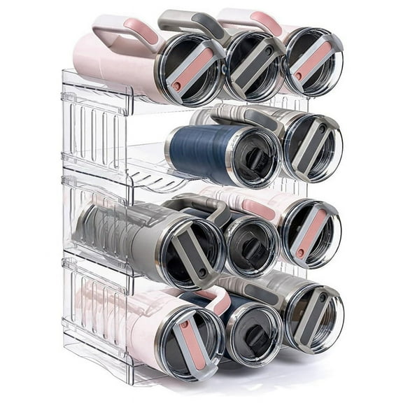 Bottle Rack Stackable-Bottle Holder Fridge Organiser Bottles Storage for Fridge,Cabinet,Kitchen