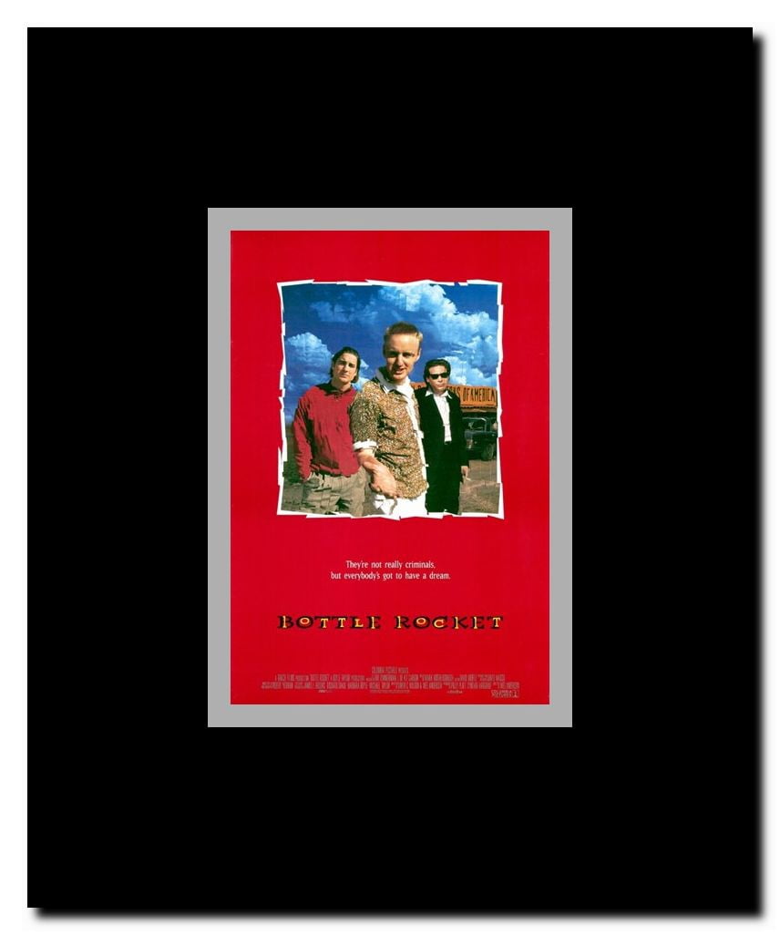 Bottle Rocket Framed Movie Poster