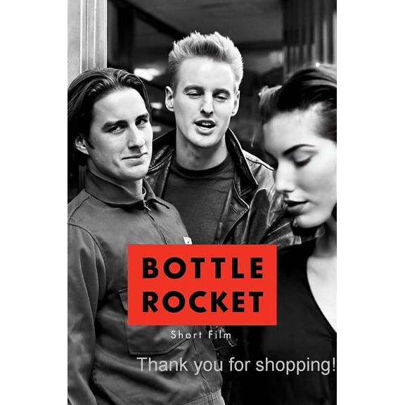 Bottle Rocket Movie Poster 16x24 16"x24" #M01
