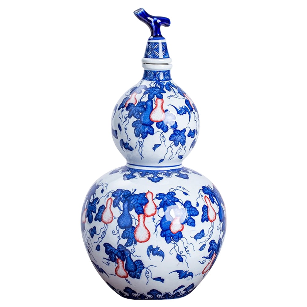 Bottle Sake Ceramic Gourd Pot Decanter Chinese Water Japanese Drinking