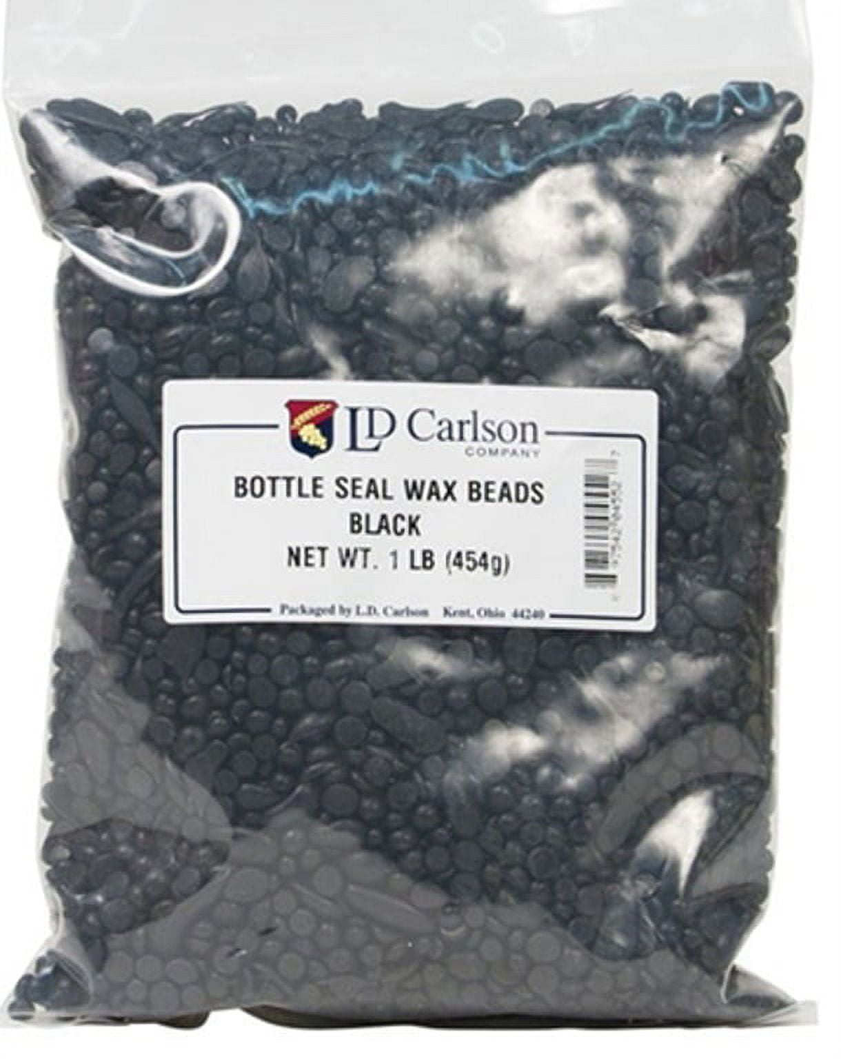 LD Carlson Green Bottle Seal Wax Beads 1 lb