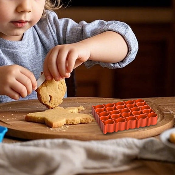 Cute Cookie Star Flower Easter Carrots Bunny Cake Pan Shape And Store Burger Pancake Shapes Christmas Stainless Steel 3d Mini Cake Mini Vegetables Food for Kids Boys Happy Everything Mini