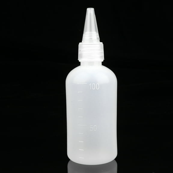 Bottle Squeeze Dispensing Mini Empty Plastic Clear Tip Dispense Volume Headed Glue Salad Bottles