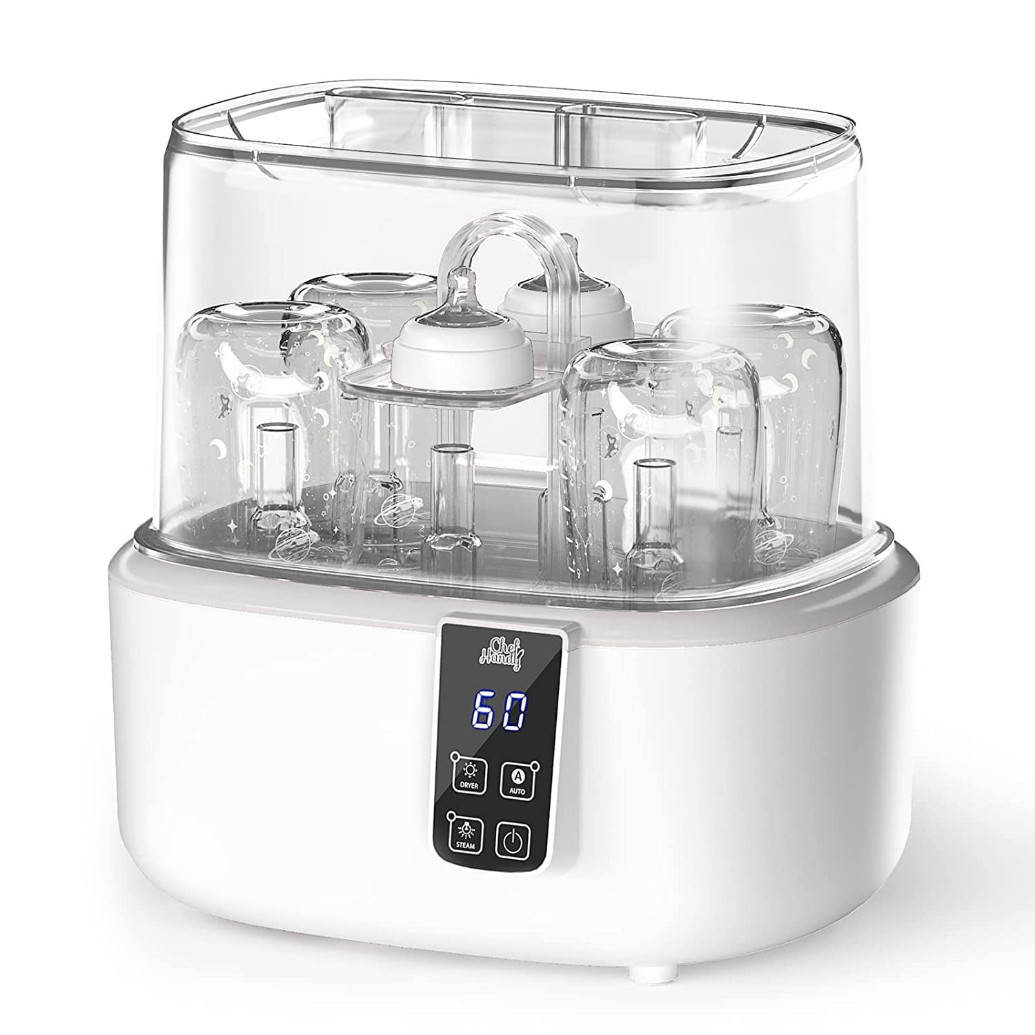 Bottle Sterilizer and Dryer, Fast Electric Steam Sterilizer and Dryer