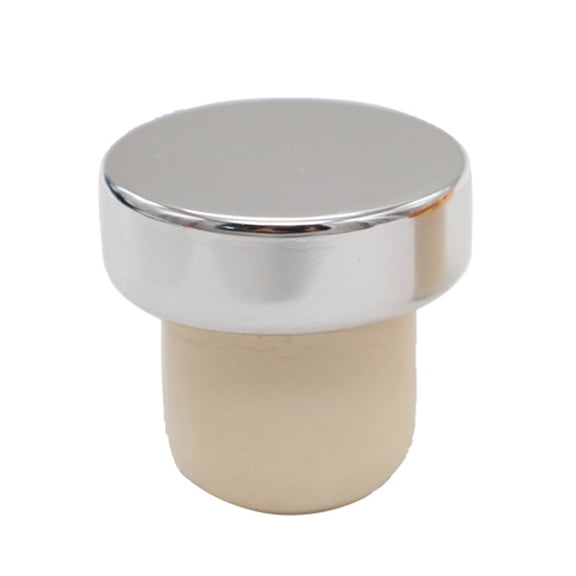 Bottle Stopper Decorative Rubber T Corks Shaped Metal Champagne Reusable