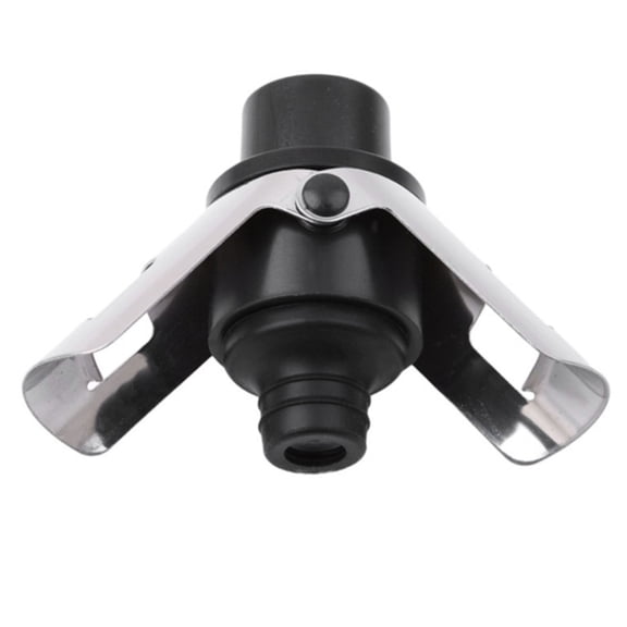 Bottle Stopper with Vacuum Pressure Pump Stainless Steel Leak-proof Champagne Stopper for Home