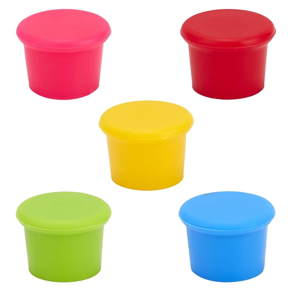 Bottle Stoppers Mixed Color 35x25mm 5pcs/set
