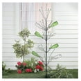 Bottle Tree, Stands Almost 4 Feet Tall Metal with Plastic Tips for