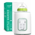 thumbnail image 1 of Grownsy Bottle Warmer 8 in 1 with Timer for Breastmilk or Formula, Accurate Temperature Control, Fits for All Bottles Green, 1 of 8