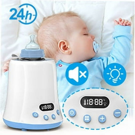 Bottle Warmer,With A Baby Fit All Baby In A Baby Heater Water Bottle Warmer Warmer With 1 Simple Warm Bottles Of Lcd Display Panel Temperature Sterilizer With Warmer Constant Mode Fit