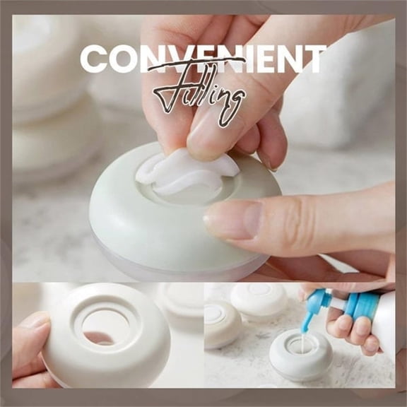 Bottle Water Bottle 4-In-1 Travel Pods Portable Lotion Press-Type 2.5Oz Shampoo Gel Cosmetic Storage Box Reusable Water Bottle for Travel