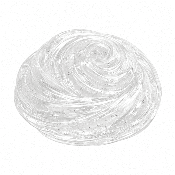 Hoshimi Slimes Crystal Clear Thick Glossy ASMR Slime, Unscented, 8 oz