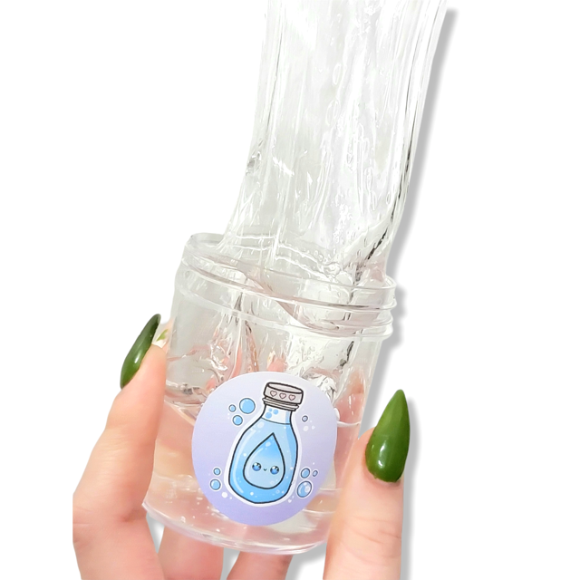 Bottle Water Handmade Clear Slime
