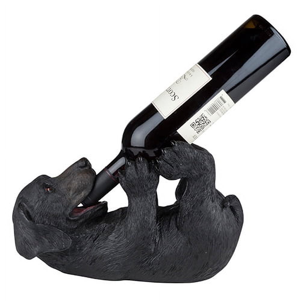 Puppy wine bottle holder sale