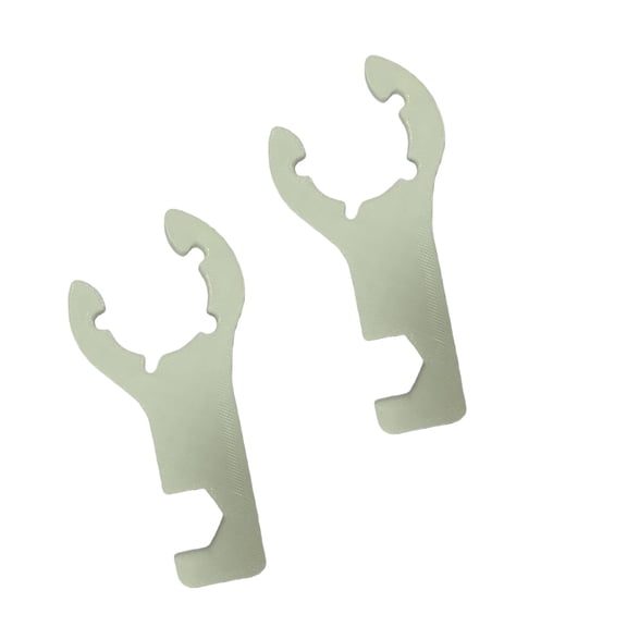 Pack of 2 Caravans Bottle Wrench Motorhome Accessories Multifunctional Bottle Wrench Tools ABS Construction