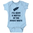 thumbnail image 1 of Bottle of House White Funny Babies Romper Boys or Girls Infant Baby Brisco Brands 24M, 1 of 6