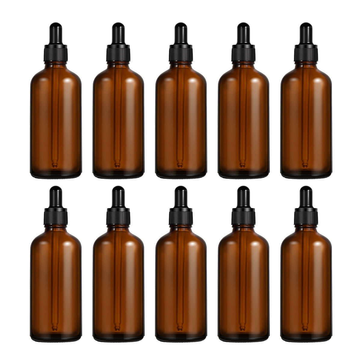 Bottle with Dropper Empty Eye Droppers for Essential Oils Glass Perfume