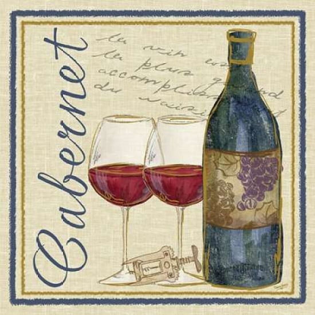 Bottled Bliss II Canvas Art - Tara Reed (24 x 24)