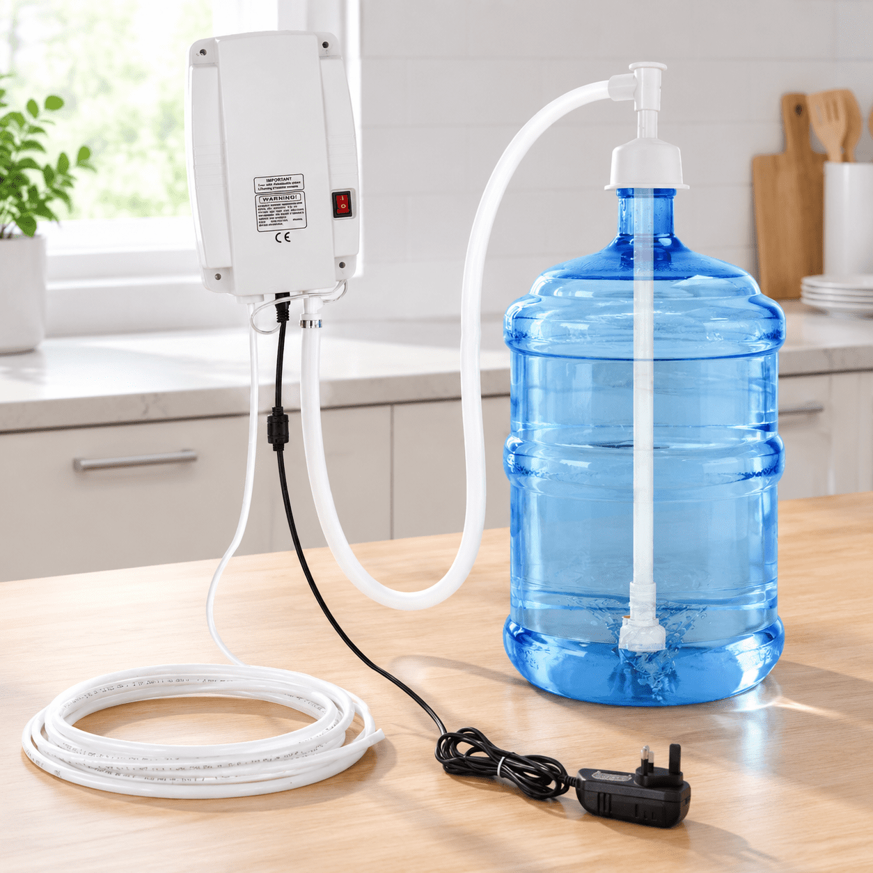 Bottled Drinking Water Pump System Single-tube Power 25w Dispensing 2 ...