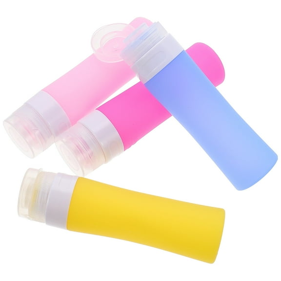 Bottled Travel Bottles Squeeze Lotion Filling Food Grade Silicone
