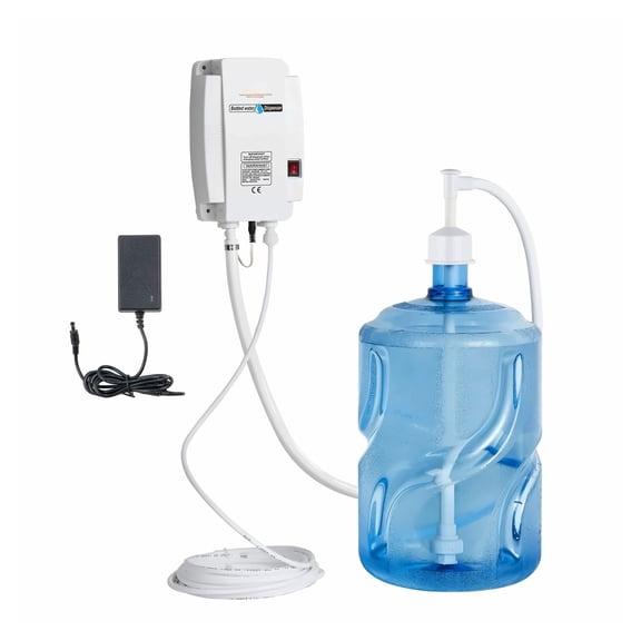 Bottled Water Dispenser Pump, 110V 20ft US Plug Water Pump System for 5 Gallon Bottles, High Flow Water Dispenser for Coffee Maker, Tea Machine, Ice Maker