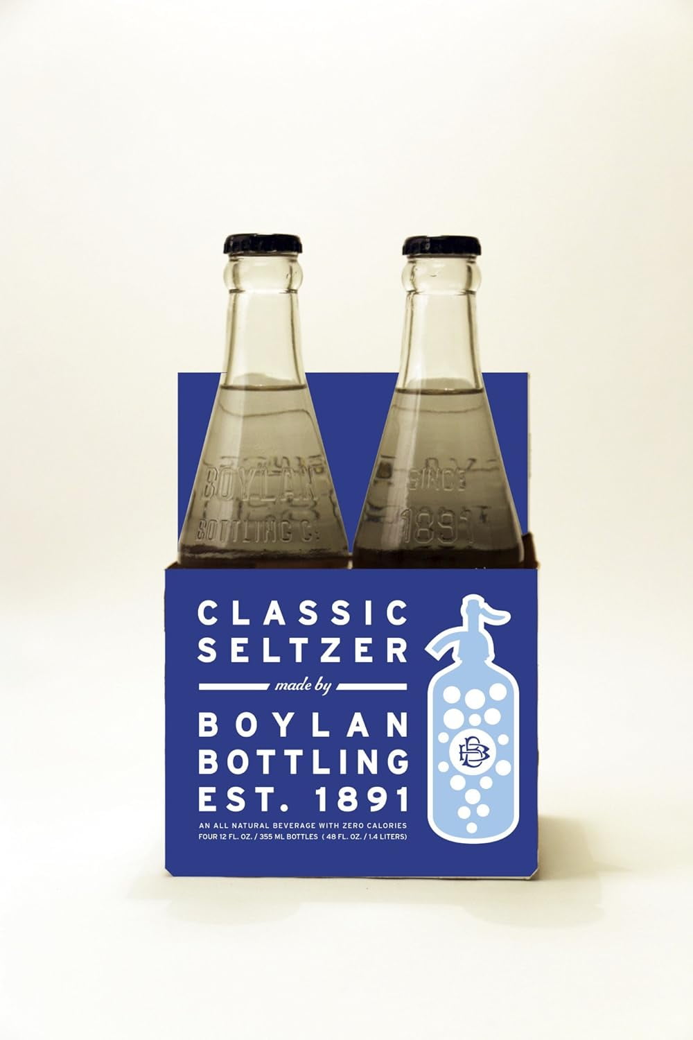 Bottling Classic Seltzer, 12 oz (24 Glass Bottles)