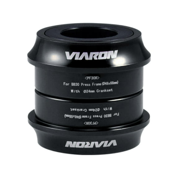 Bottom Bracket BB30/PF30 24mm Axle on BSA for FSA/Rotor Bike Accessories , PF30 PF30R Black