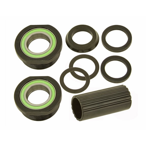 Bottom Bracket Set Euro 51A Kit Black.
