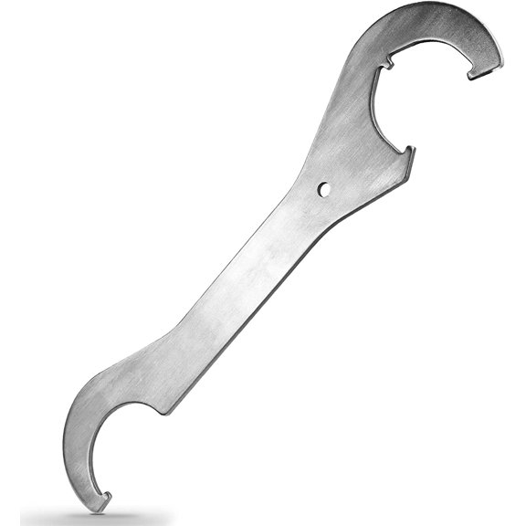 Bottom Bracket Wrench, 109917 Bottom Bracket Tool Fit Lockrings Found on Cup-and-Cone Bicycle Bottom Brackets, Double Sided Bottom Bracket Lock Wrench for Bicycle