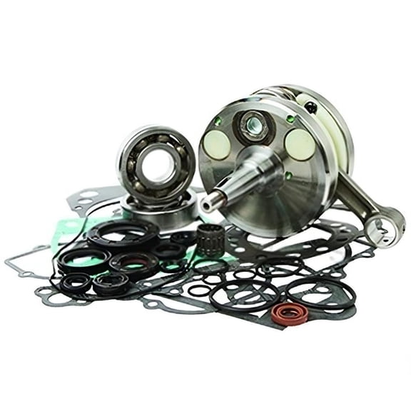 Complete Bottom End Engine Rebuild Kit Compatible with 2005-2007 Honda CR250R 249cc 2-Stroke Crankshaft Assembly Bearing Seal Kit 13300-KZ3-B10