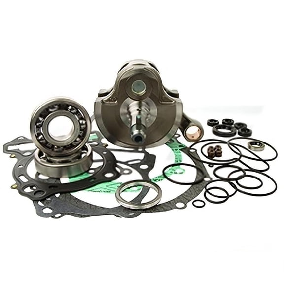 Complete +2mm Stroke Stroker Complete Bottom End Engine Rebuild Kit Compatible with 2009-2014 Suzuki LT-Z400 QuadSport 398cc 4-Stroke Crankshaft Assembly Bearing Seal Kit 12200-07840