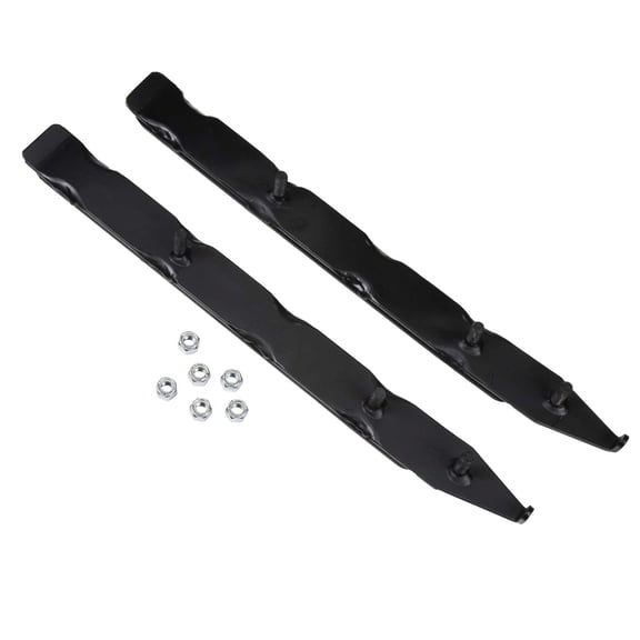 Bottom Line, F4-464, 4" Dual Runner Carbides for Camoplast All-Terrain & Touring Blow Molded Skis