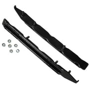 Bottom Line, F6-464, 6 Dual Runner Carbides for Camoplast All-Terrain & Touring Blow Molded Skis