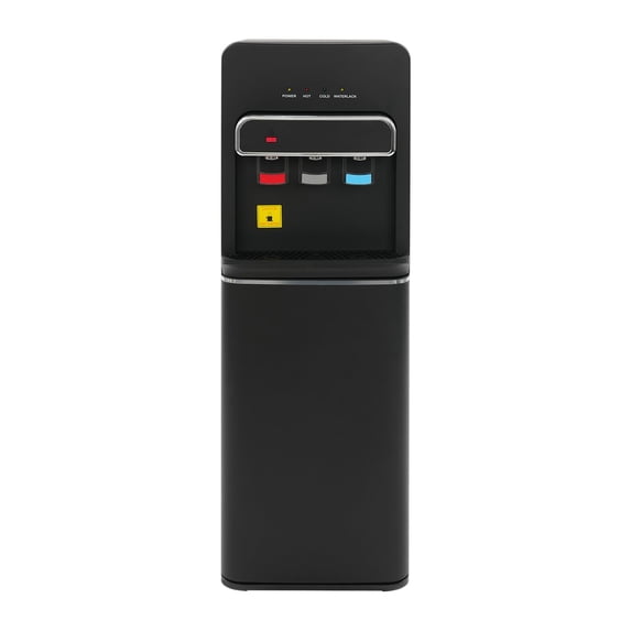 Bottom Loading Water Cooler Dispenser, 3 Temperature Hot Cold Room Water Dispenser, Floorstanding Water Dispenser for Home Office